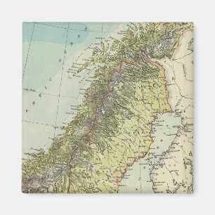 Sweden, Norway, Denmark Magnet