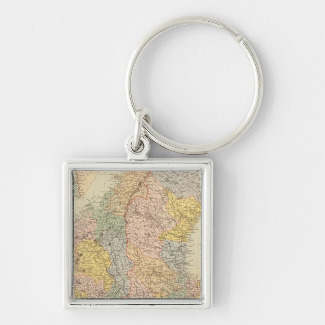 Sweden, Norway Key Ring (Front)