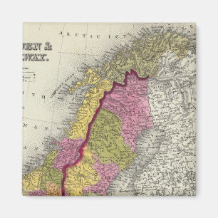 Sweden & Norway Magnet