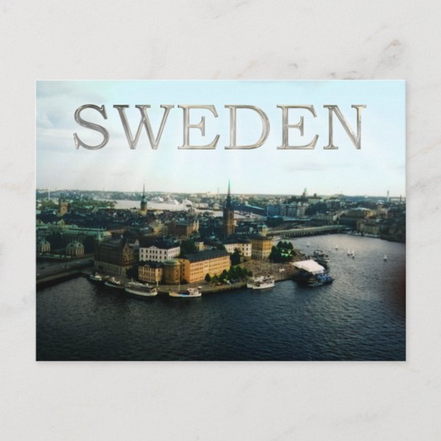 Sweden Postcard (Front)