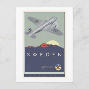 Sweden Postcard