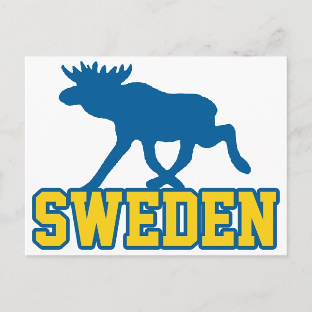 Sweden Postcard (Front)