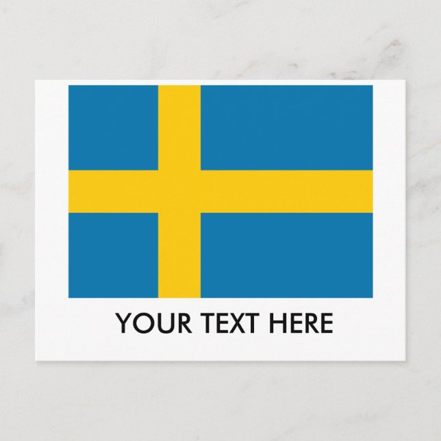 Sweden Postcard (Front)