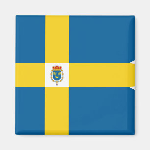 Sweden-Royal, Sweden flag Magnet