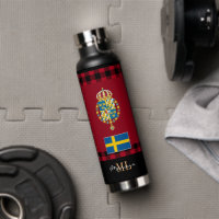 Sweden Rustic Vacuum Insulated, Swedish Flag