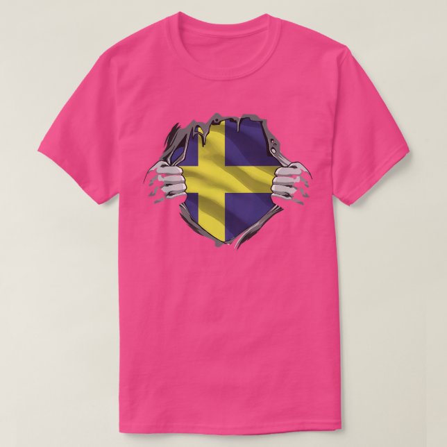 Sweden Scandinavia  T-Shirt (Design Front)
