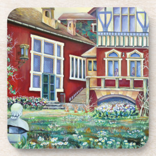 Sweden Scandinavia Traditional Landscape Coaster