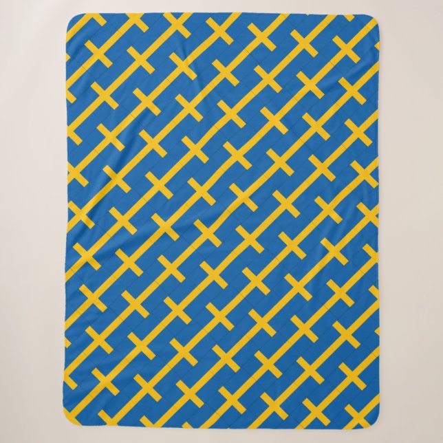Sweden Sherpa Blanket (Front)