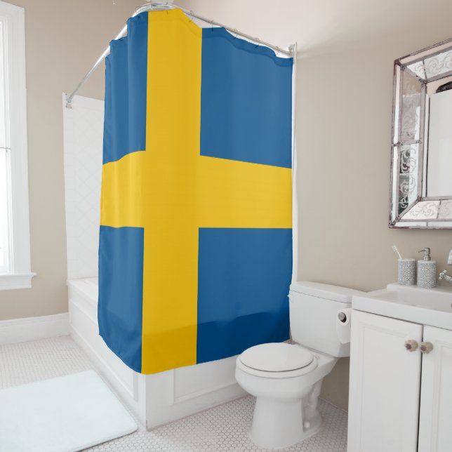 Sweden Shower Curtain (In Situ)