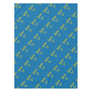 Sweden, Sverige, 3 crowns Tablecloth