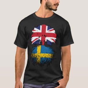 Sweden Swedish British UK United Kingdom Britain T-Shirt