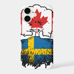 Sweden Swedish Canadian Canada Tree Roots Flag