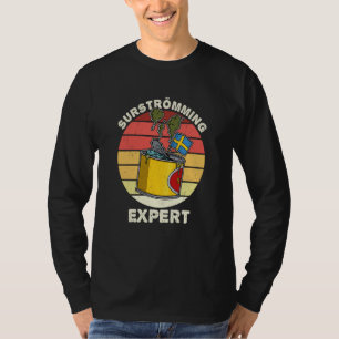 Sweden Swedish fish specialty Surstromming puke fi T-Shirt