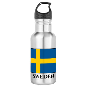 Sweden (Swedish) Flag 532 Ml Water Bottle