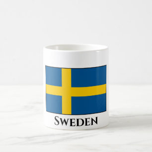 Sweden (Swedish) Flag Coffee Mug
