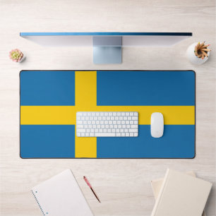 Sweden / Swedish Flag Desk Mat
