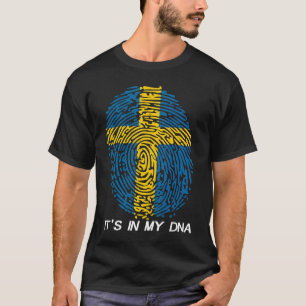 Sweden Swedish Flag It's in my DNA T-Shirt