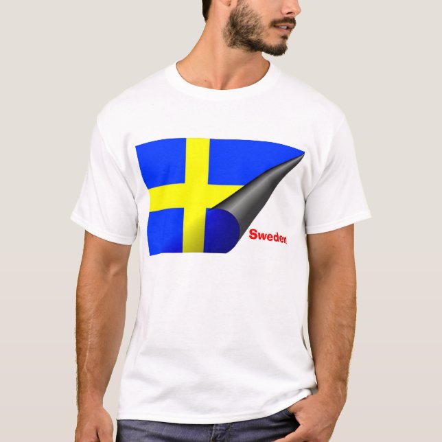 Sweden (Swedish Flag) T-Shirt (Front)