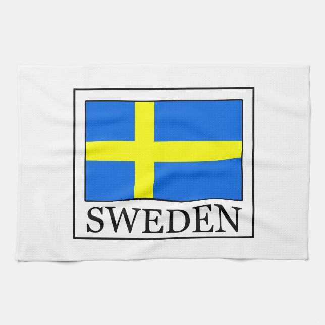 Sweden Tea Towel (Horizontal)