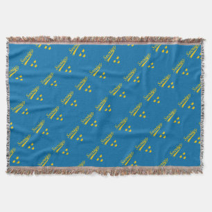 Sweden Throw Blanket