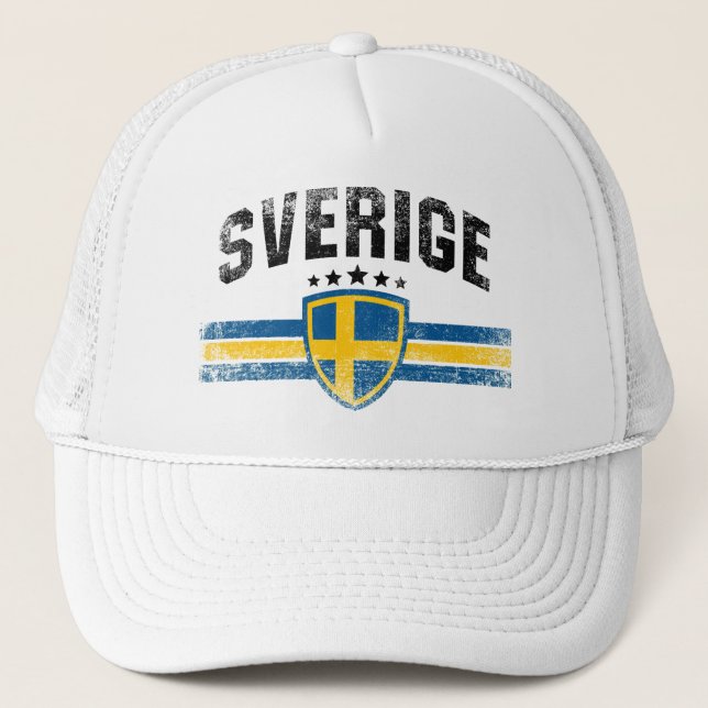 Sweden Trucker Hat (Front)