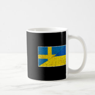 Sweden Ukraine Flag Swedish Ukrainian Nationality Coffee Mug