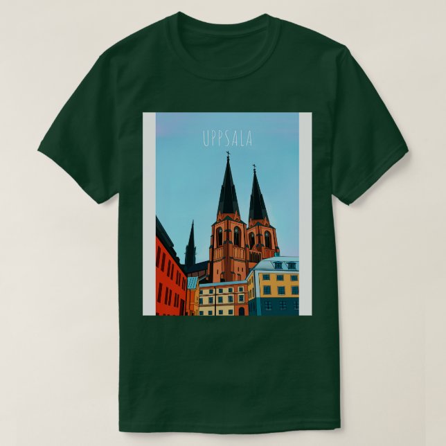 Sweden Uppsala T-Shirt (Design Front)
