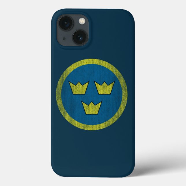 Sweden Vintage Roundel iPhone 6 case (Back)