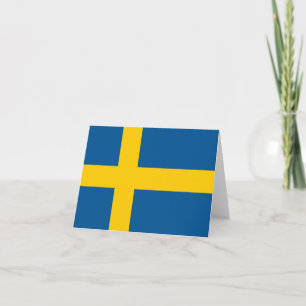 Sweden's Flag Card