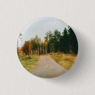 Swedish Autumnal Forest 3 Cm Round Badge