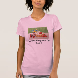 Swedish Cake, Svenska Flaggans Dag... - Customised T-Shirt