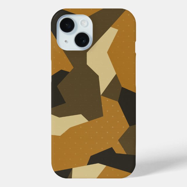 Swedish Camo Advanced Brown Case-Mate iPhone Case (Back)