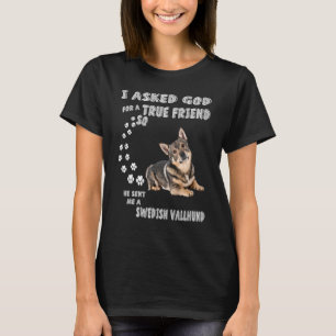 Swedish Cattle Dog Mum Dad Costume Swedish Vallhun T-Shirt