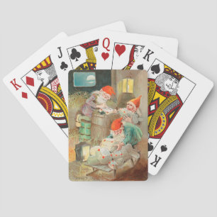Swedish Christmas Santa (by Jenny Nyström) Playing Cards