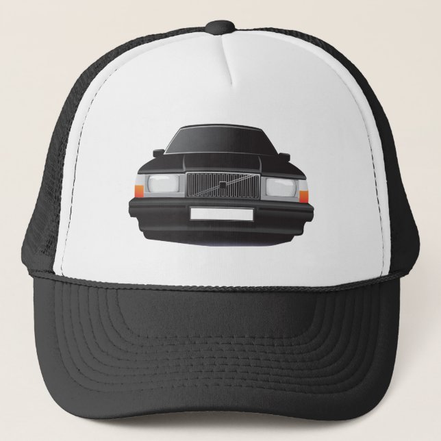 Swedish Classic Car from 80's - 90's Trucker Hat (Front)