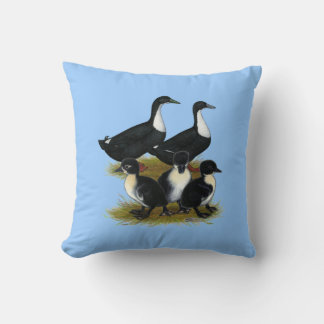 Swedish Duck Family Cushion