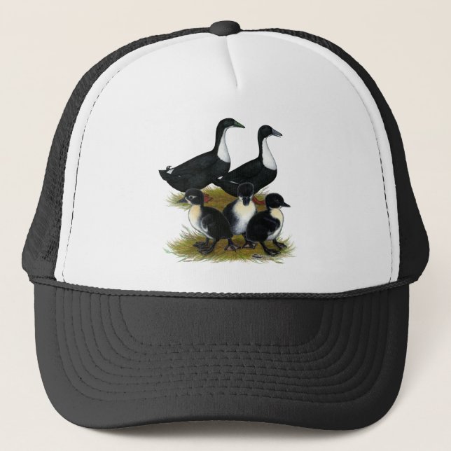Swedish Duck Family Trucker Hat (Front)