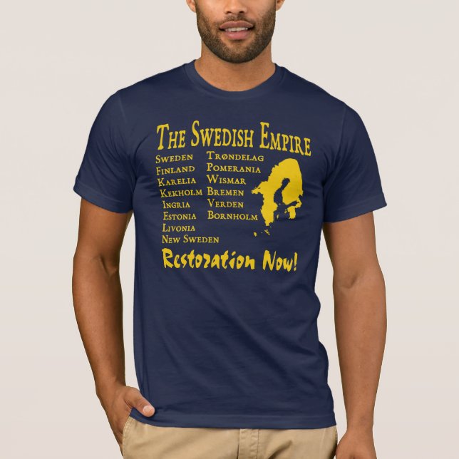 Swedish Empire (Svenska Imperium) T-Shirt (Front)