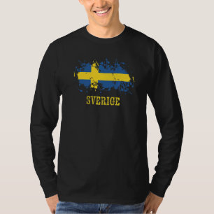 Swedish enthusiasts for Sverige and Sweden   T-Shirt