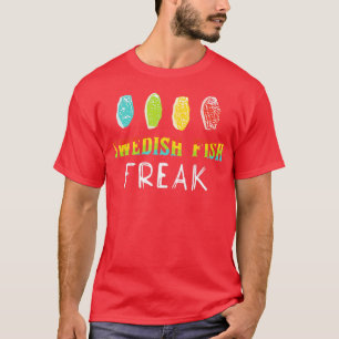 Swedish Fish Freak In he Wild Funny Idea Gifts T-Shirt