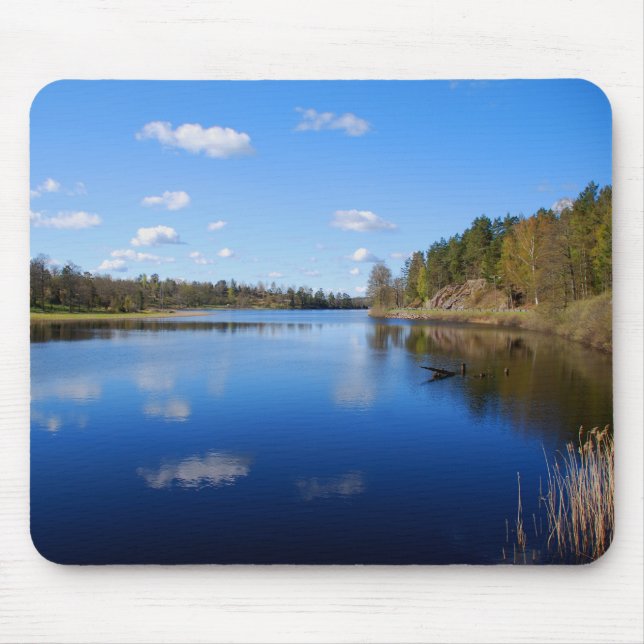 Swedish fjord mouse pad (Front)