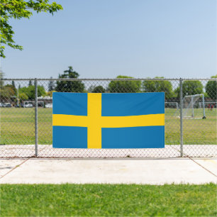 Swedish Flag Banner
