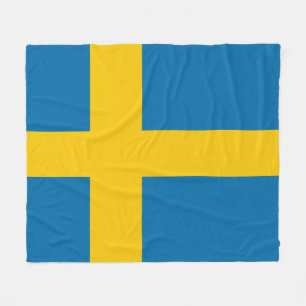 Swedish Flag Fleece Blanket