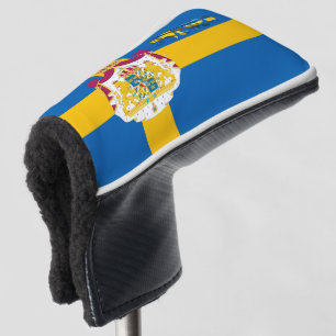 Swedish flag golf head cover