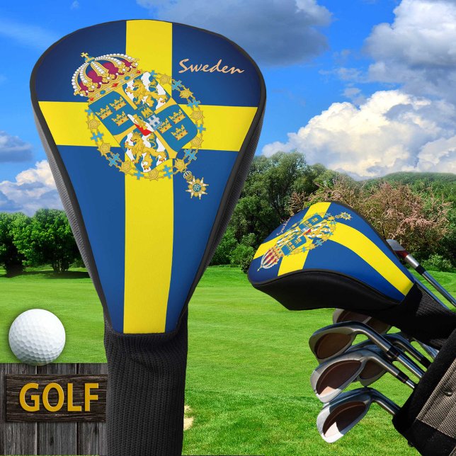 Swedish Flag & Golf Sweden sports Covers /clubs (Creator Uploaded)