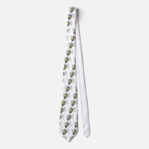 Swedish Flag in Real heart Tie