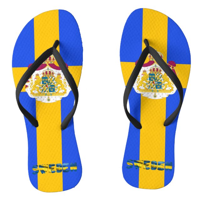Swedish flag jandals (Footbed)