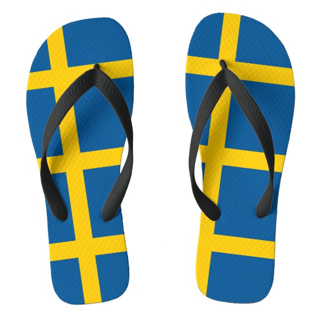 Swedish flag jandals (Footbed)