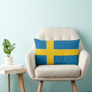 Swedish Flag Lumbar Cushion