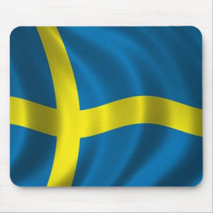 Swedish Flag Mouse Pad